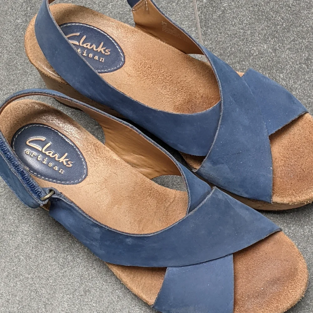 Clarks platform sandals 7 - Picture 6 of 6